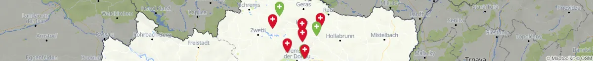 Map view for Pharmacies emergency services nearby Altenburg (Horn, Niederösterreich)